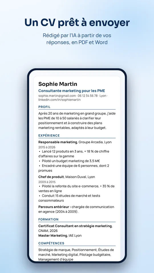 Créer son CV : un CV adapté à chaque annonce